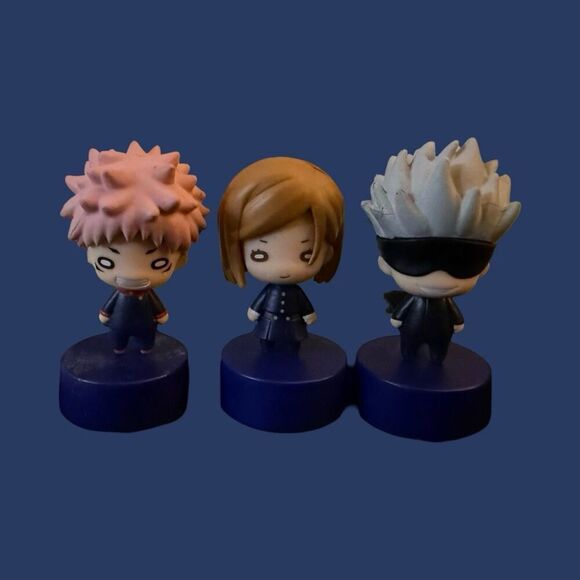 NEW Jujutsu Kaisen Nitotan Figure Collection Vol. 1 Figure SET OF 3 A7 Open Bag - Picture 6 of 6